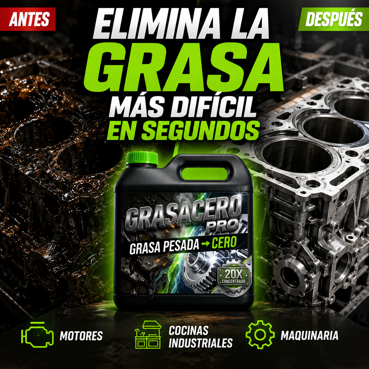 GRASACERO PRO – Elimina la Grasa Pesada sin Esfuerzo