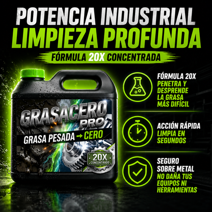 GRASACERO PRO – Elimina la Grasa Pesada sin Esfuerzo