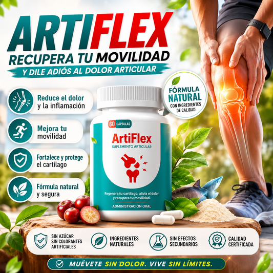 ArtiFlex – Reduce el Dolor, Mejora la Movilidad y Fortalece tus Rodillas