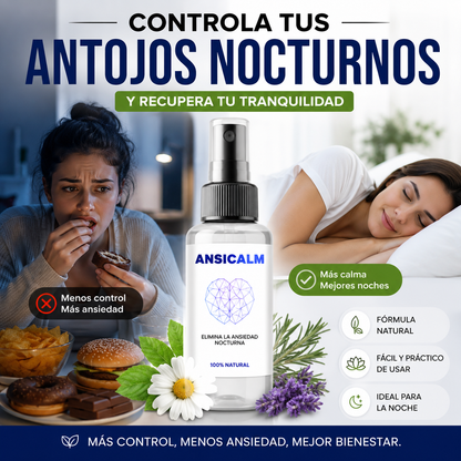 Ansicalm™ – Reduce los Antojos Nocturnos y Recupera el Control