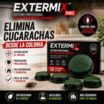Extermix™ PRO| Sistema Profesional de Eliminación de Colonias