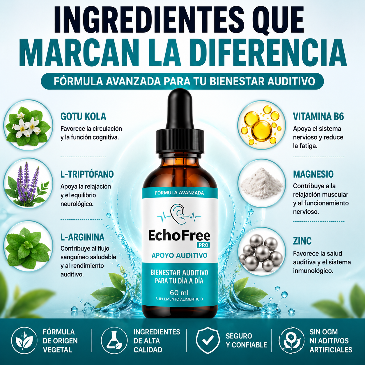 EchoFree™ | Reduce los Zumbidos y Recupera tu Tranquilidad