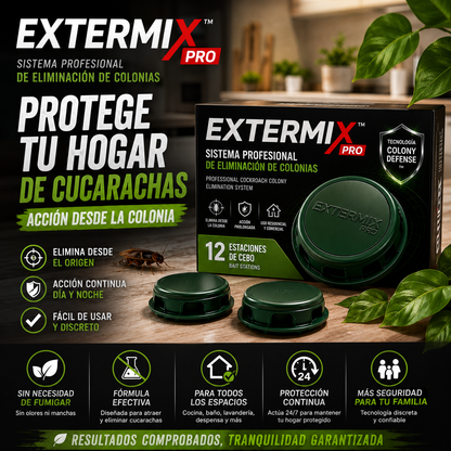 Extermix™ PRO| Sistema Profesional de Eliminación de Colonias