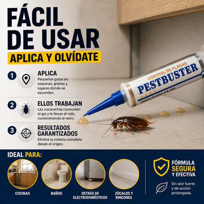 PESTBUSTER® – Gel Profesional Contra Cucarachas